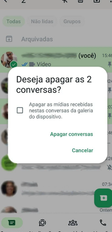 WhatsApp case study mostrando prevenção de erro